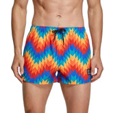 Geometric Pride Swimwear Shorts